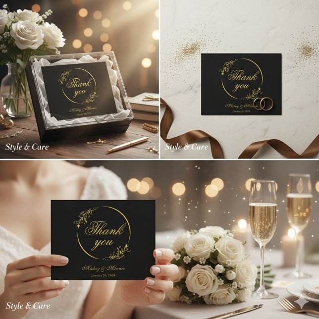 Elegant Minimalist Thank You Card for Every Occasi (Elegant Minimalist Thank You Card for Every Occasion)