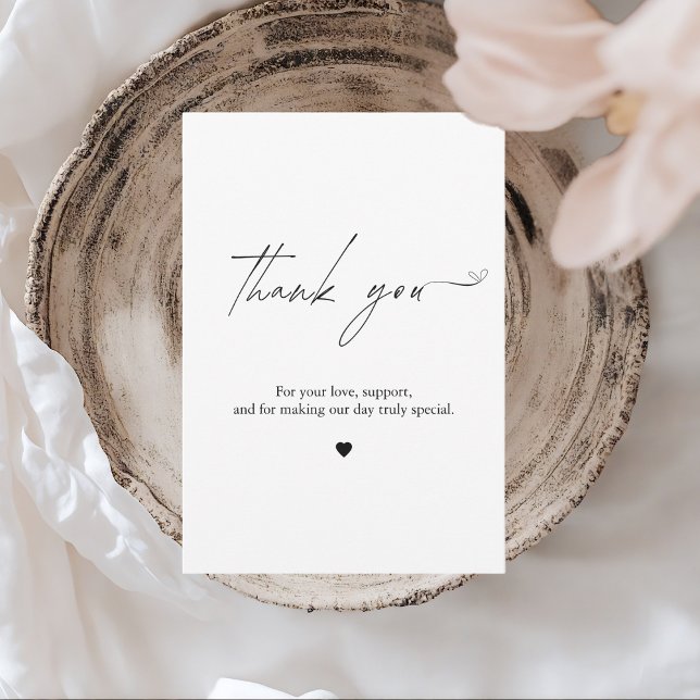 Elegant Minimalist Thank You Modern Simple  (Creator Uploaded)