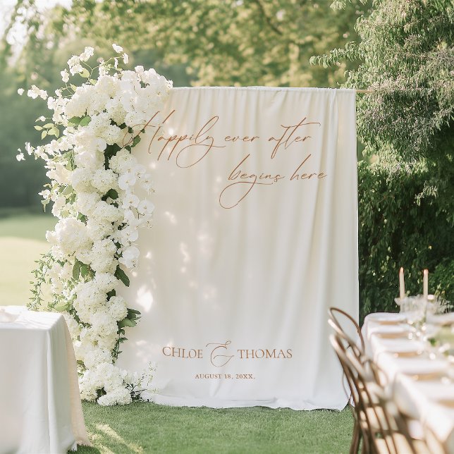 Elegant Minimalist Wedding Backdrops Banner (Elegant Minimalist Wedding Backdrops Banner)