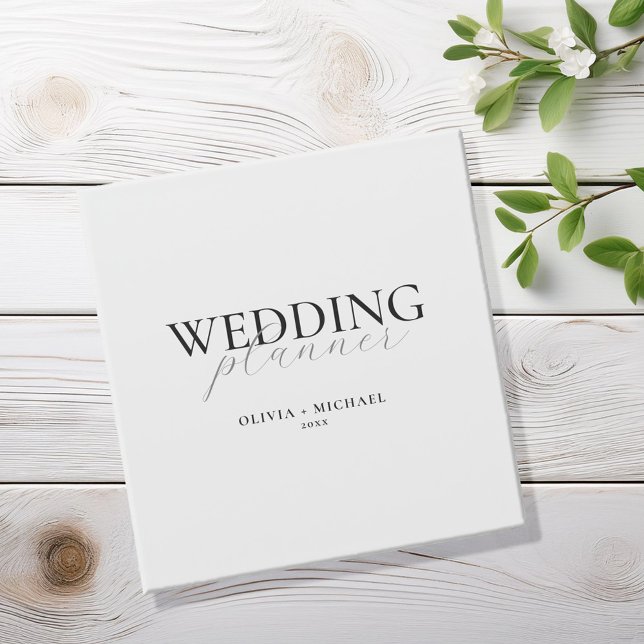Elegant Minimalist Wedding Planner Binder (Creator Uploaded)