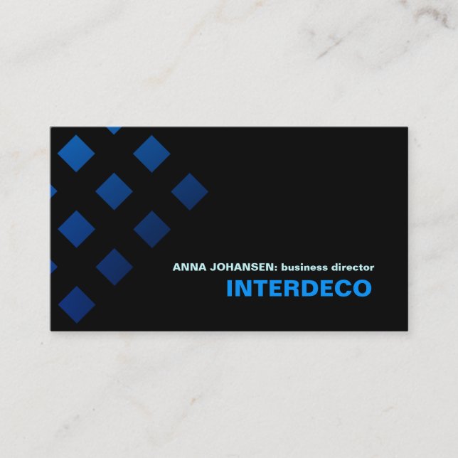 Elegant, minimalistic corporate business card (Front)