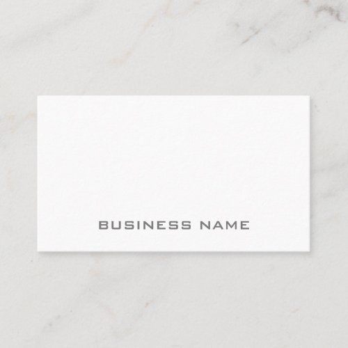 Elegant Minimalistic Professional Modern Smooth Business Card