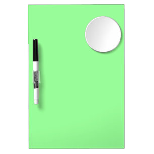 Elegant Mint Dry Erase Board with Pen 12x8 Inches