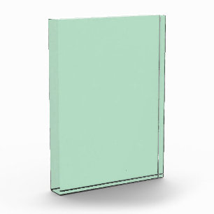 Elegant Mint Green Acrylic Award