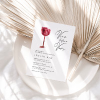 Elegant Moden Vino Before Vows Bridal Shower