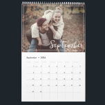 Elegant & Modern 2024 Family Custom Photo Calendar<br><div class="desc">Personalize each month with your favorite memories, creating a unique keepsake. Immerse yourself in a year of joy, love, and laughter as you relive special occasions with every turn of the page. Crafted with precision and style, this calendar seamlessly blends functionality with aesthetics. Elevate your space and stay organized in...</div>