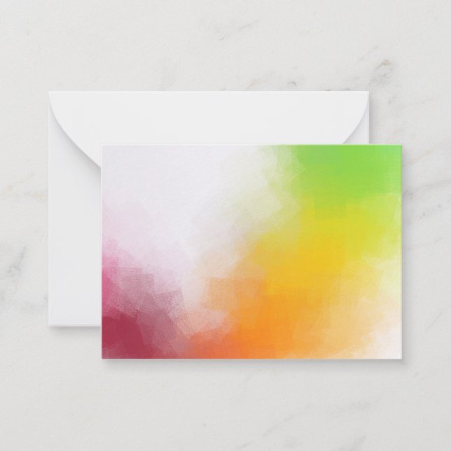 Elegant Modern Abstract Art Blank Template (Front)