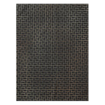 Elegant Modern Abstract Gold Basket Weave Pattern