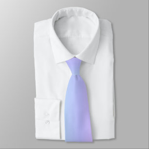 Elegant Modern Abstract Rainbow Color Purple Blue Neck Tie