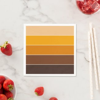 Elegant Modern Autumn Colors Striped