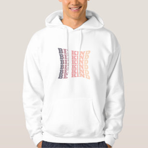 Elegant Modern Be kind kindness Hoodie