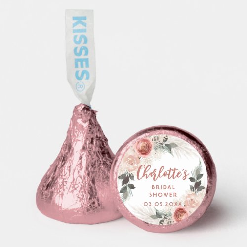 Elegant modern botanical  hersheys kisses