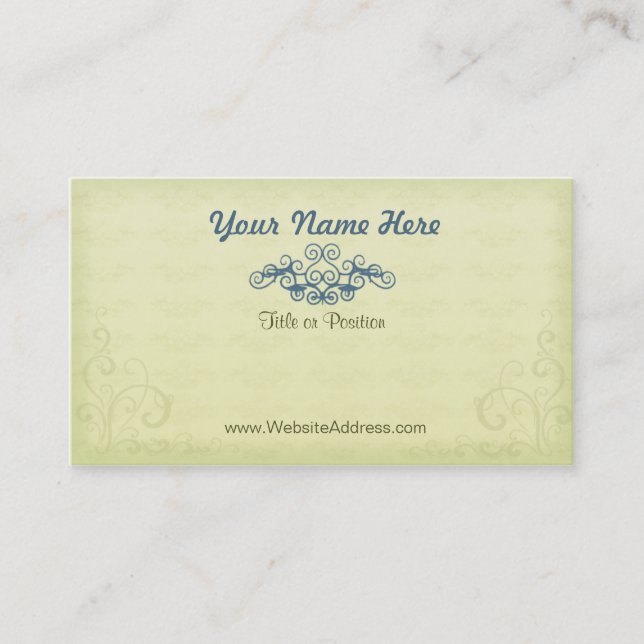 Elegant Modern Business Cards (Front)