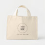 Elegant Modern Business Company Logo Template Mini Tote Bag
