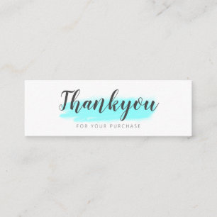 Elegant Modern Business Package Thank You Insert