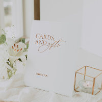Elegant Modern Calligraphy Cards and Gifts Wedding