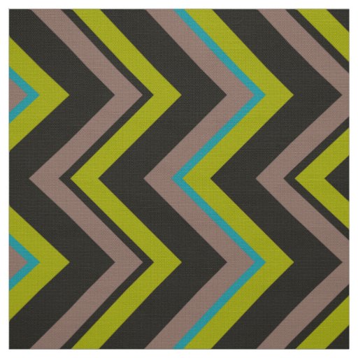 Elegant Modern Chevron Zigzag Pattern 2 Fabric