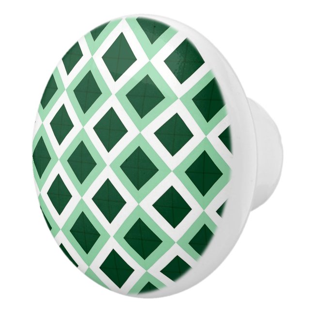 Elegant Modern Chic Stylish Cabinet Pattern Ceramic Knob (Right)