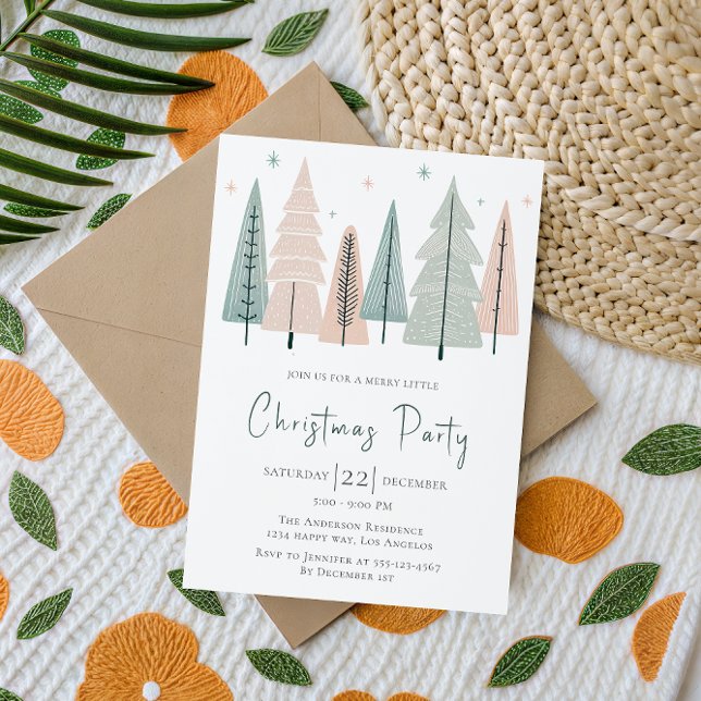 Elegant Modern Christmas Party Invitation          (Creator Uploaded)