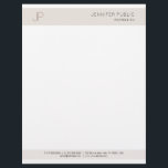 Elegant Modern Color Harmony Monogram Template Letterhead<br><div class="desc">Elegant Modern Color Harmony Monogram Template Letterhead.</div>