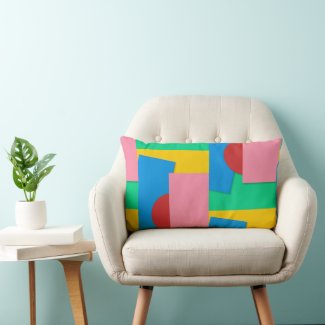 Elegant Modern Colorful Geometric Abstract Art