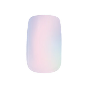 Elegant Modern colorful gradient rainbow trendy Minx Nail Art