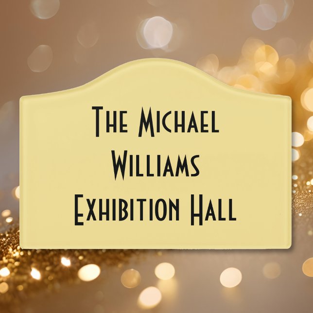 Elegant Modern Conference Room Exhibition Hall Door Sign (Elegant Modern Conference Room Exhibition Hall Door Sign)