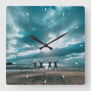 Elegant Modern create your own Custom Wall Clock