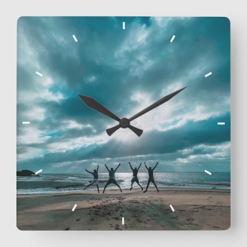 Elegant Modern create your own Custom Wall Clock