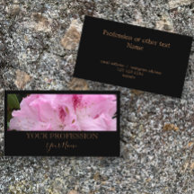 Elegant Modern Custom Photo Black Professional