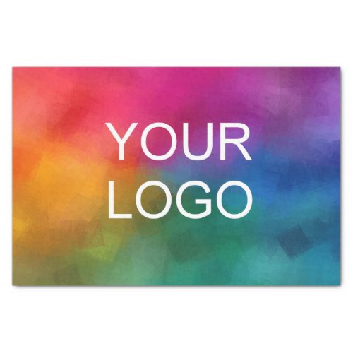 Elegant Modern Custom Template Your Logo Here Tissue Paper