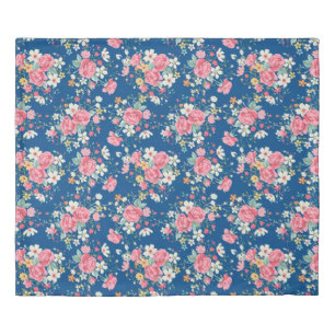 Elegant Modern Floral Duvet Cover