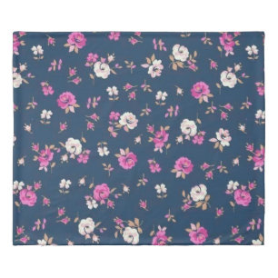 Elegant Modern Floral Duvet Cover