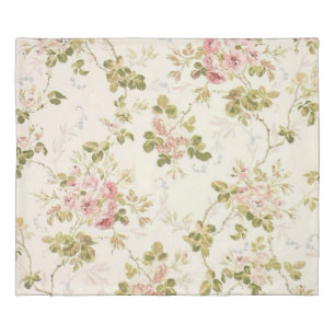 Elegant Modern Floral Duvet Cover