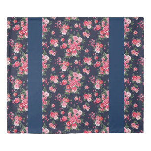 Elegant Modern Floral Duvet Cover