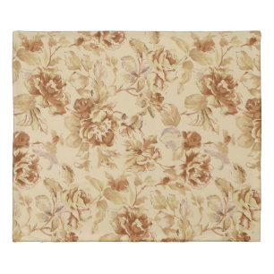 Elegant Modern Floral Duvet Cover