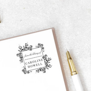 Elegant Modern Flowers From The Library Of Rubber Stamp