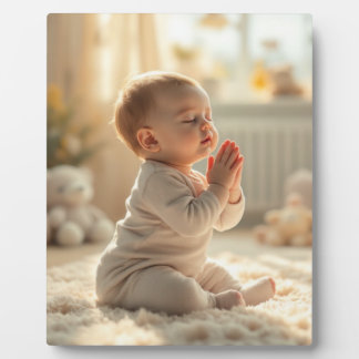 Elegant Modern Frameless Photo Display Plaque