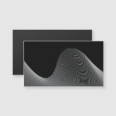 Elegant, modern, futuristic wave abstraction (Front/Back)