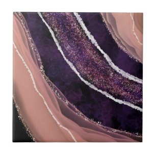 Elegant Modern Gemstone  Ceramic Tile