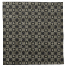 Elegant Modern Gold Art Deco Squares Tiles Pattern