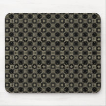 Elegant Modern Gold Art Deco Squares Tiles Pattern