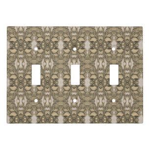 Elegant Modern Gold Decorative Light Switch Cover