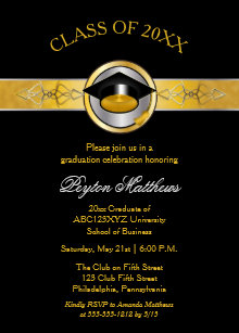 university graduation invitations zazzle