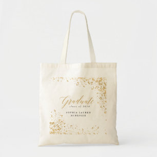ELEGANT MODERN GRADUATE TOTE BAG