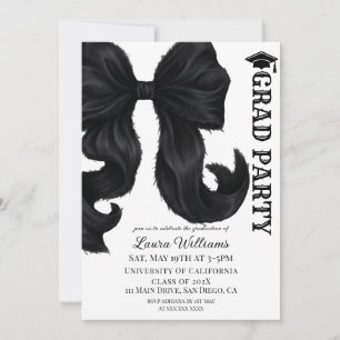 Elegant Modern Graduation Invitation