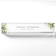 Elegant Modern Greenery Floral