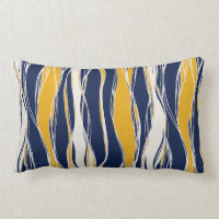 Elegant, modern, lines, in navy blue and yellow