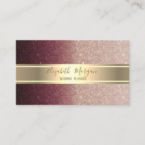 Elegant Modern Luxury Glitter Ombre ,Gold Stripe