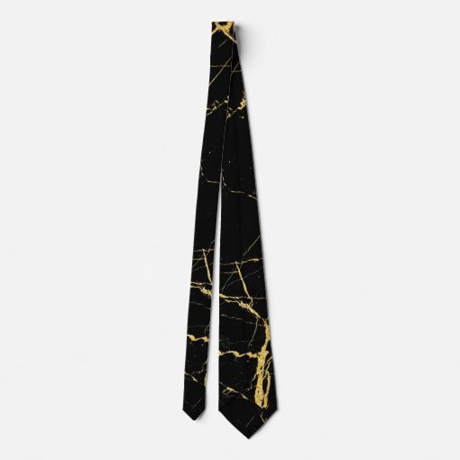 Elegant Modern Marble Business Professional Neck Tie | Zazzle
